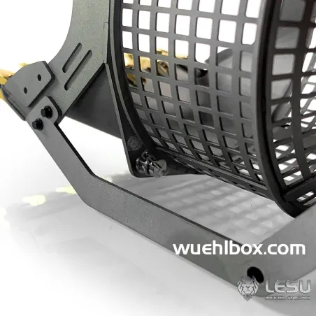 RC Excavator Lesu Hydraulic rotary screening bucket 1:14