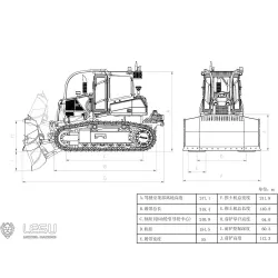 Lesu Dozer 850K 1:14 RTR