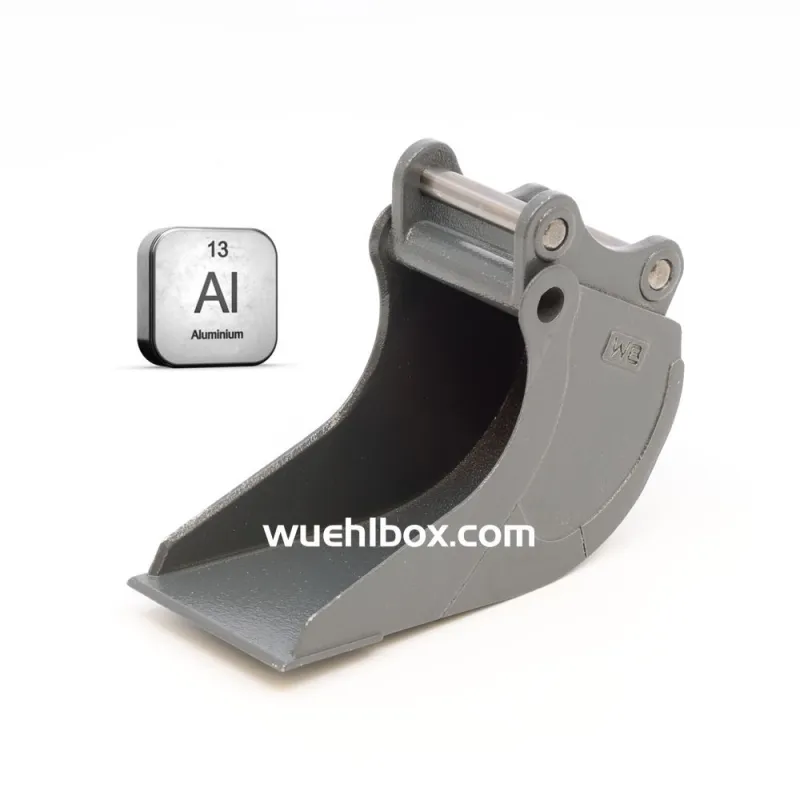 Schmaler Löffel Aluminium 40mm Volvo EC160E