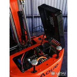 RC Lesu Kurzheckbagger mit Verstellausleger ET26L 1/14