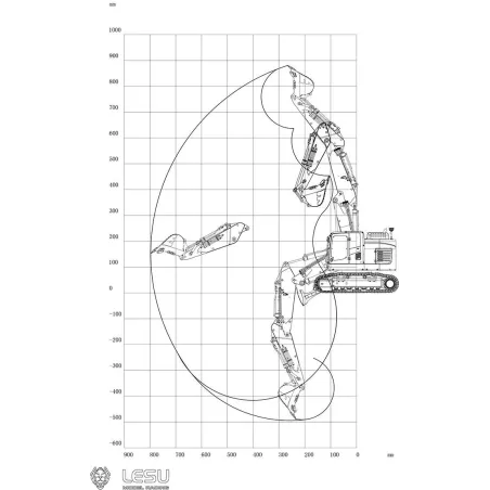 1/14 ET26L Three-Section Arm Small Short-Tailed Front Shovel Crawler Excavator