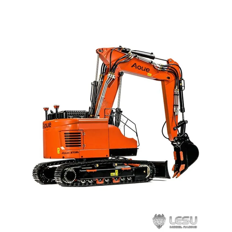 RC Lesu Kurzheckbagger mit Verstellausleger ET26L 1/14
