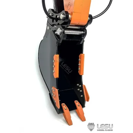 RC Lesu Kurzheckbagger mit Verstellausleger ET26L 1/14