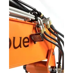 RC Lesu Kurzheckbagger mit Verstellausleger ET26L 1/14