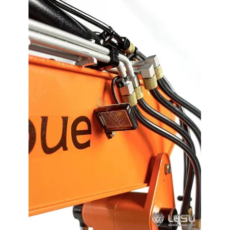 RC Lesu Kurzheckbagger mit Verstellausleger ET26L 1/14