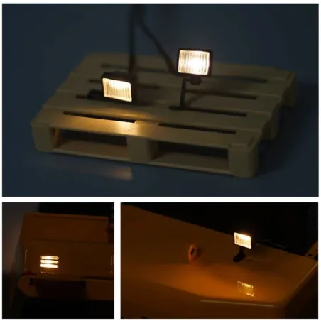 LED Arbeits Scheinwerfer 2 Stück
