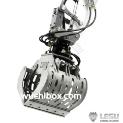 RC Excavator Lesu demolition grab 360° rotatable 1/14