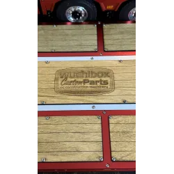 Holzauflagen Set für den 8-Achs Tiefbettauflieger