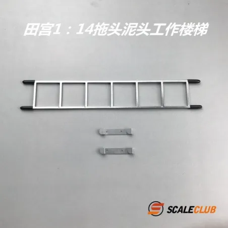 Leaning ladder with bracket 1:14