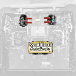 FrSky Kippschalter Ein/Aus tastend mit langem Griff und Verbindungskabel für Tandem XE