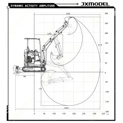 RC Hydraulik Mini Bagger JX E20 V2