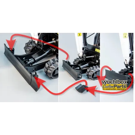 RC hydraulic mini excavator JX E20 V2