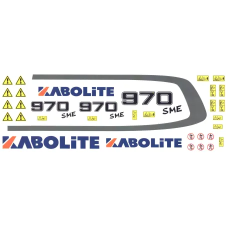Original Decal Set Kabolite 970