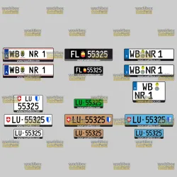 Request license plates