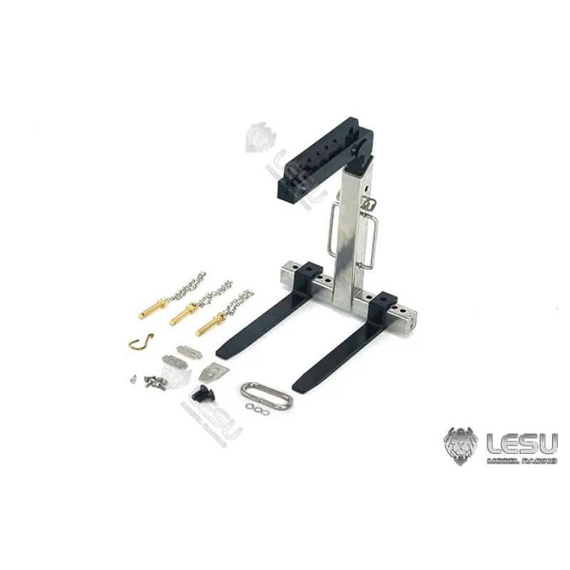 Lesu metal crane fork for pallets 1:14