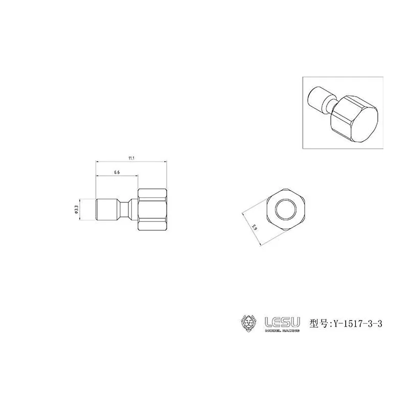 Lesu Verschlusskappe Hydraulik Schnellkupplung