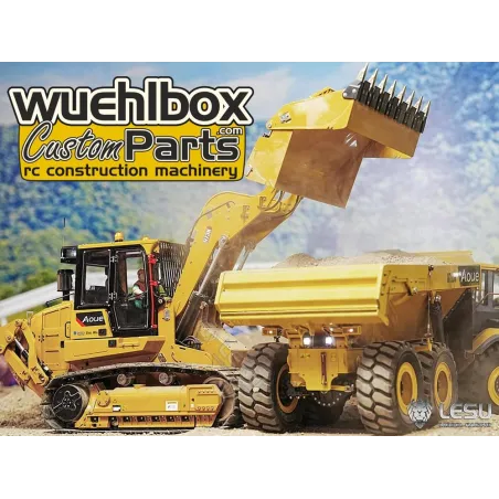 RC Bagger Laderaupe Lesu 973K