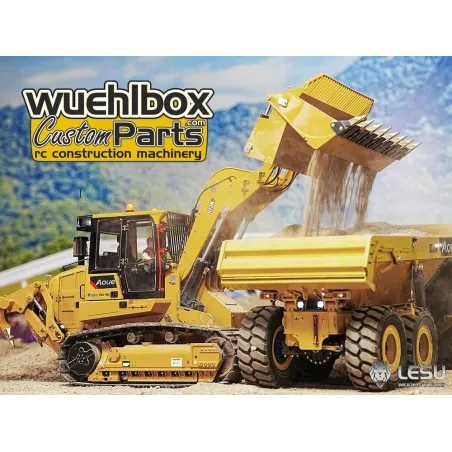 RC Bagger Laderaupe Lesu 973K