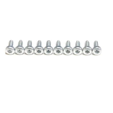 M2,5 x 6 mm Torx Schrauben mit breitem Kopf (10 Stück)