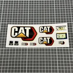 Decal Set Dozer CAT D6 1:14