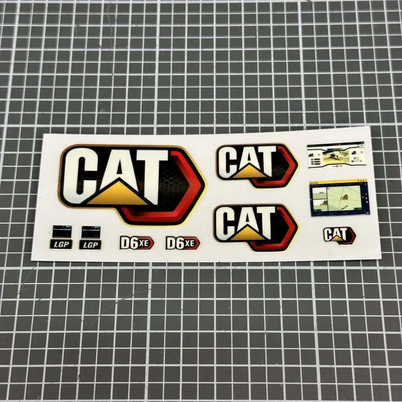 Decal Set Dozer CAT D6 1:14