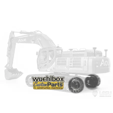 RC Excavator Track drive Lesu SK500