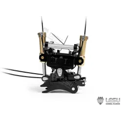 RC Bagger Lesu Tiltrotator mit Schnellwechsler 1:14