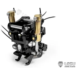 RC Excavator Lesu tiltrotator with quick coupler 1:14