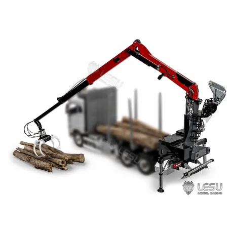 Lesu Holz Kran 1:14