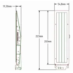 Scale Parts Universelle elektrische Rampen 1:14