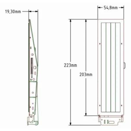Scale Parts Universelle elektrische Rampen 1:14