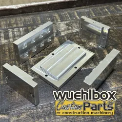 RC Bagger Betonblock Giessform 1:14