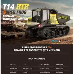 SFrog T14 Raupentransporter 1/14 RTR mit FrSky X14