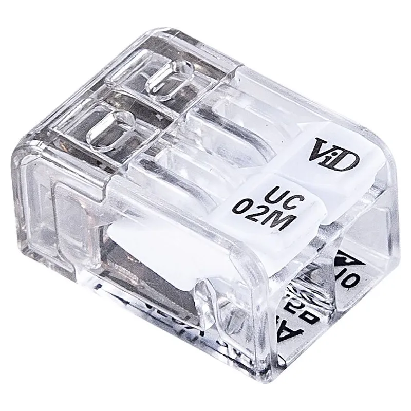 Mini lever clamp 0.2-2.5mm² for rigid and flexible conductors