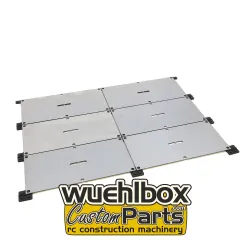 Drive-over plate steel
