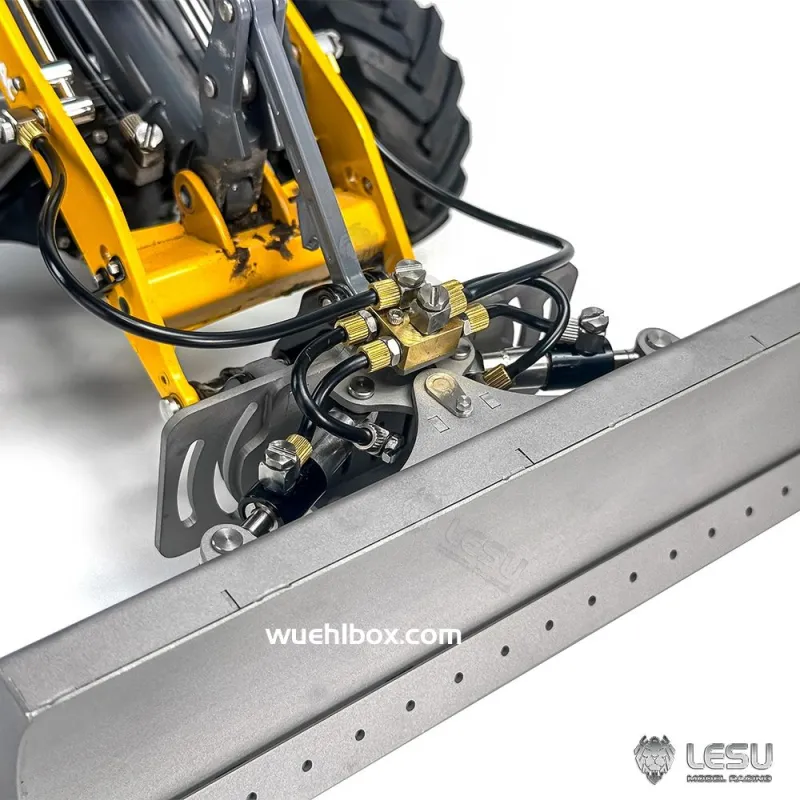Lesu adjustable blade for skid steer loader and wheel loader 1:14
