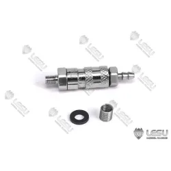 Lesu Hydraulik Schnellkupplung, Nippel 3 mm Schlauch, Muffe M3 Gewinde