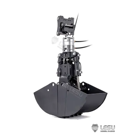 Lesu hydraulic clamshell grapple with rotator 270° 1:14