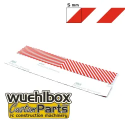 Reflective warning stripe stickers