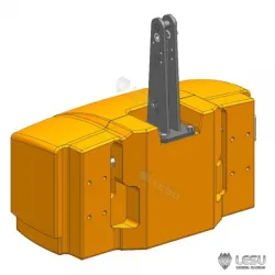 Front weight for Lesu F1050 tractor 1:14