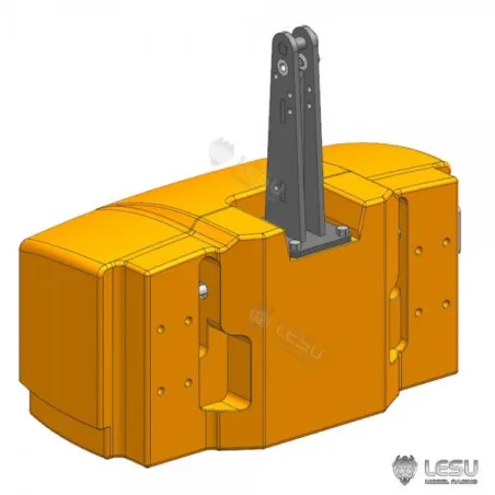 Front weight for Lesu F1050 tractor 1:14