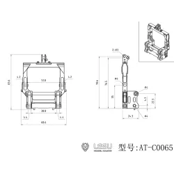 Lesu Adapter für Anbaugeräte F1050 1:14