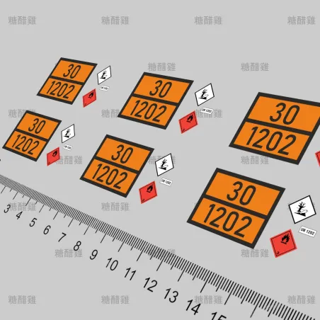 Decal Set Baustellentank 1:14