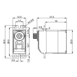 Lesu Micro Servo 12G EL-009