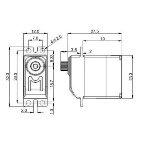 Lesu Micro Servo 12G EL-009