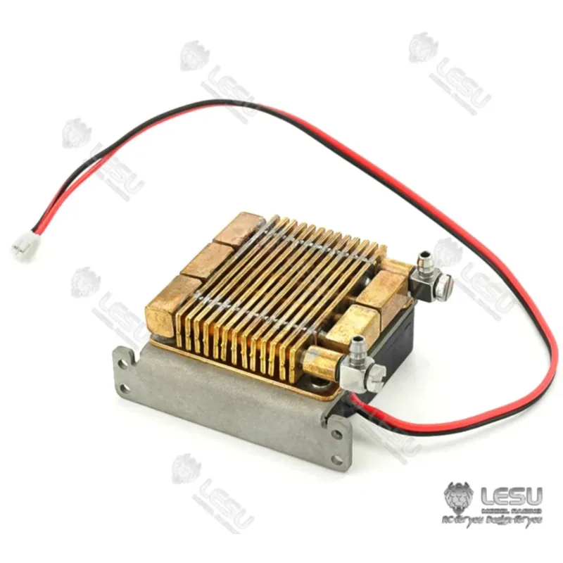Lesu Hydraulik Öl Kühler 40x40mm mit Lüfter