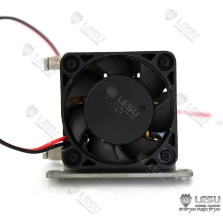 Lesu Hydraulik Öl Kühler 40x40mm mit Lüfter