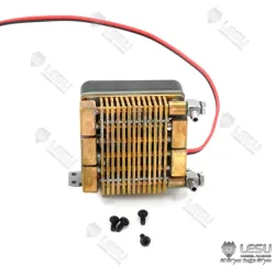 Lesu Hydraulik Öl Kühler 40x40mm mit Lüfter