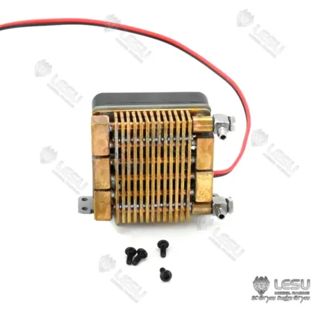 Lesu Hydraulik Öl Kühler 40x40mm mit Lüfter