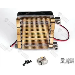 Lesu hydraulic oil cooler 60x60mm with fan